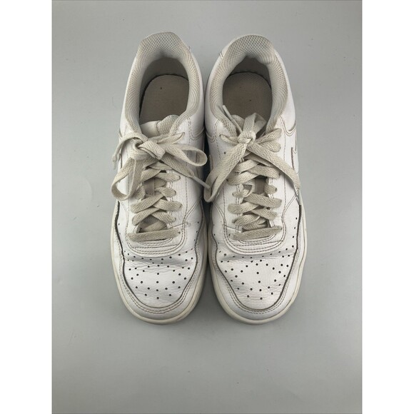 Nike Court Vision CD5434-100 White Womens  8 Running Shoes Lace Up Low Top - Picture 4 of 10